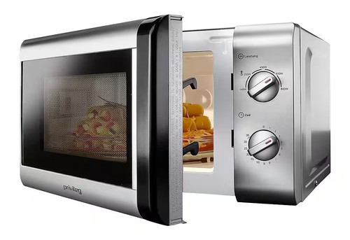 Mikrowelle silber 800w - silber,