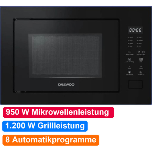 Einbau mikrowelle mit grill - mit,