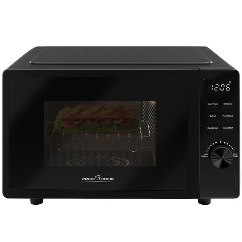 Proficook mikrowelle mit grill - mikrowelle,