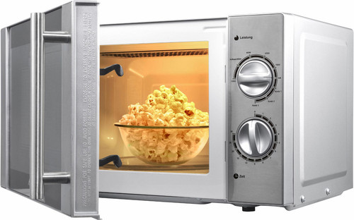 Mikrowelle silber grill - mikrowelle,