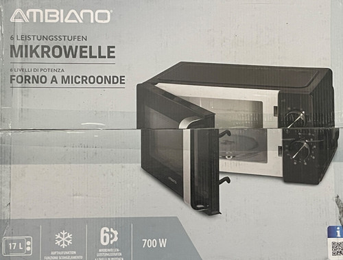 Ambiano mikrowelle 17l - ambiano, 700w